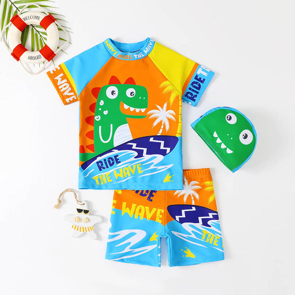 Cute Dinosaur Quick-drying Swimsuit