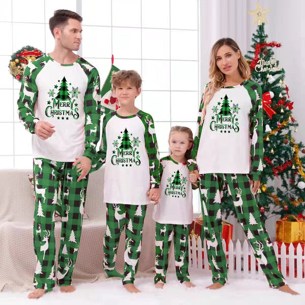 Merry Christmas Family Matching Pajama Set With Pets