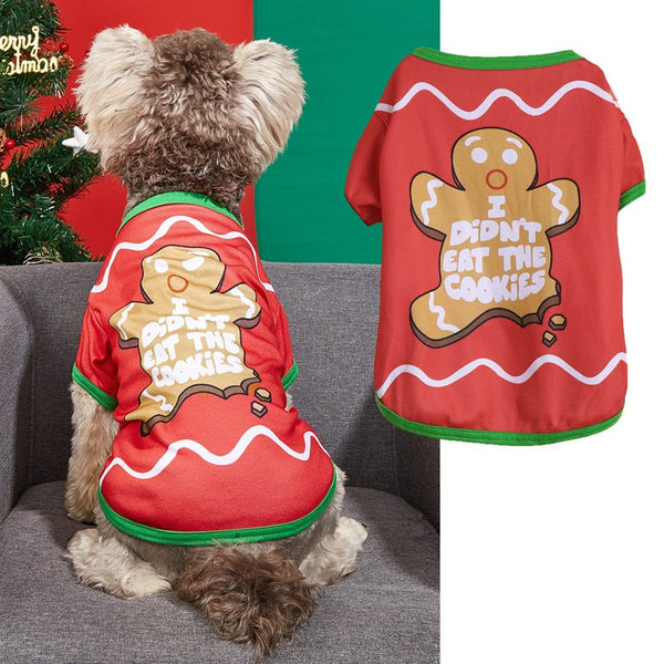 I Didn't Eat The Cookies Christmas Puppy T-Shirt