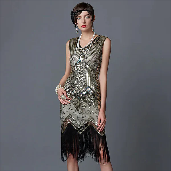 The Great Gatsby Cocktail Vintage Dress Halloween Costumes