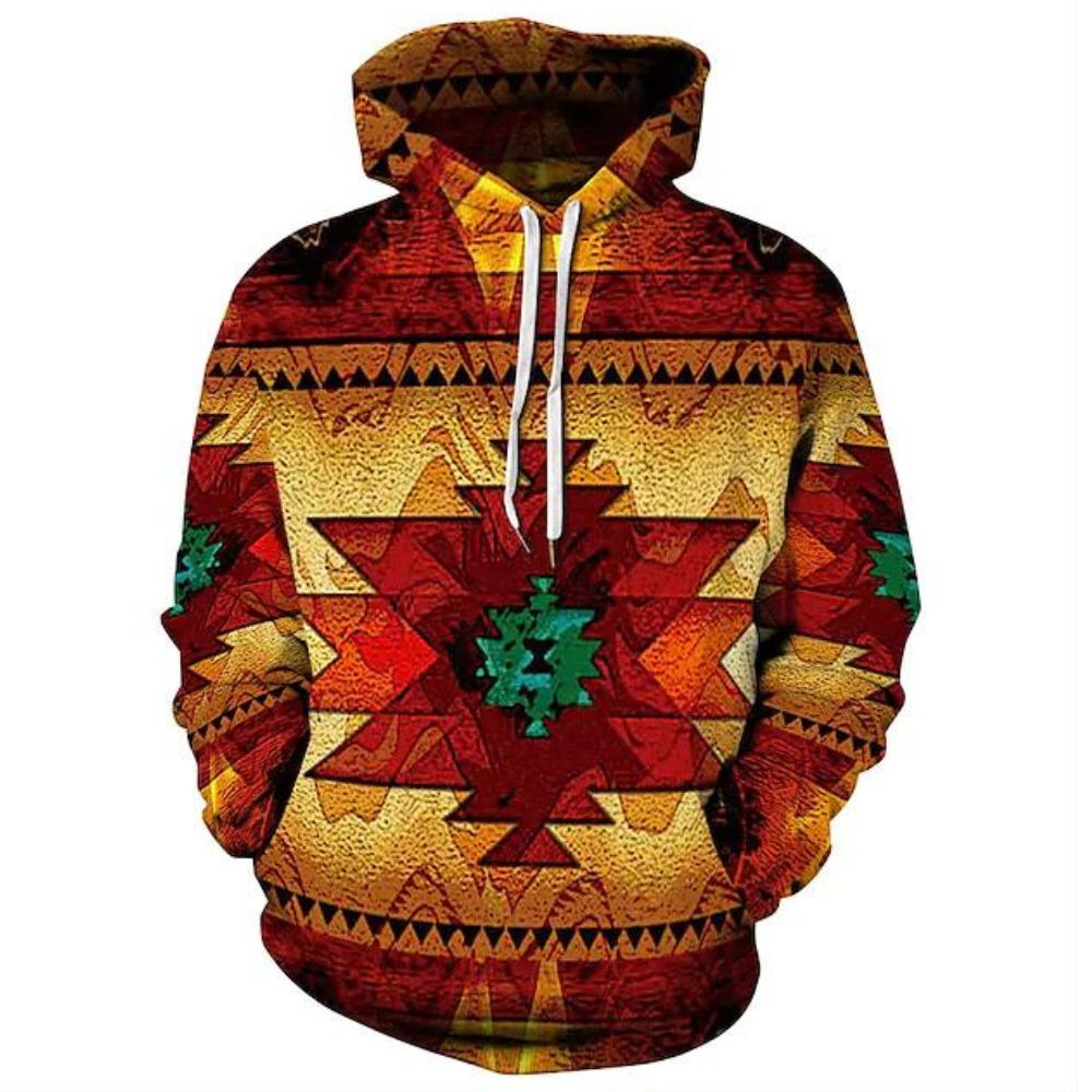 Inspired by American Indian Native Red Hoodies – Minimewear