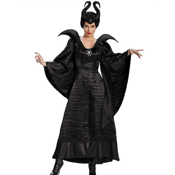 Maleficent Dress Women's Chic Halloween Festival Props Costume
